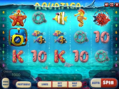 Игровой автомат Playson Aquatica