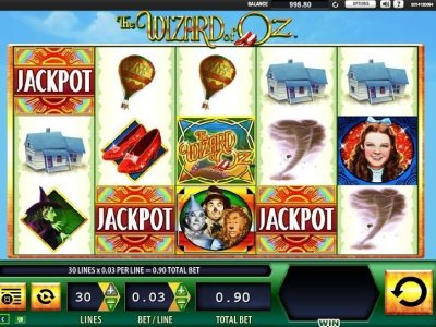 Слот WMS из целой серии Wizard of Oz